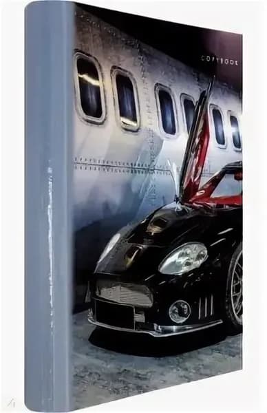 Тетрадь со сменным блоком Большие гонки Listoff клетка 100л.