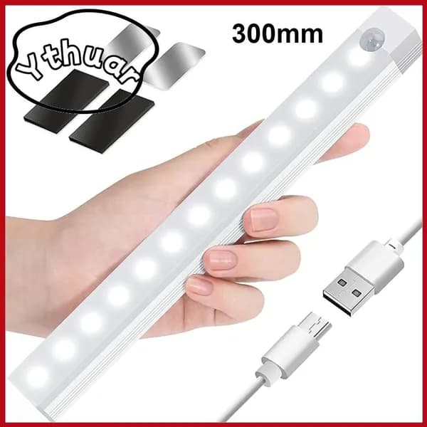LED светильник с датчиком движения, многофункциональный для дома и офиса