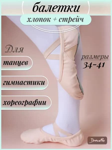 Балетки для танцев 123