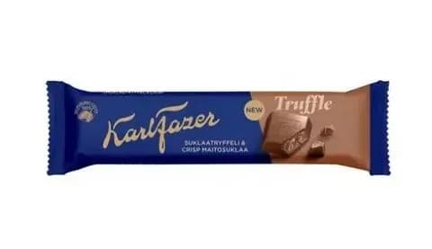Шоколадный батончик с хрустящим трюфелем Karl Fazer молочный шоколад, 37г (Финляндия)