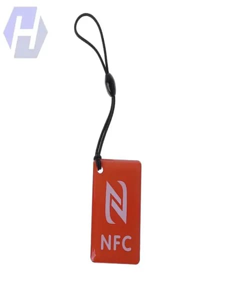 Карта с NFCчипом Ntag213, эпоксидная, влагостойкая, красный, качественный.