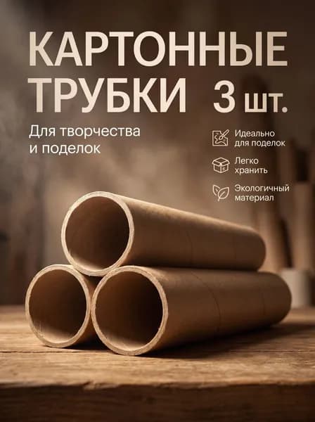 Картонная трубка 230*57*3.5 3 шт