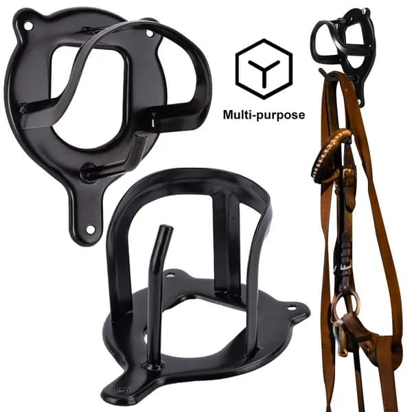 Стальной кронштейн для уздечек и поводьев для конюшни
