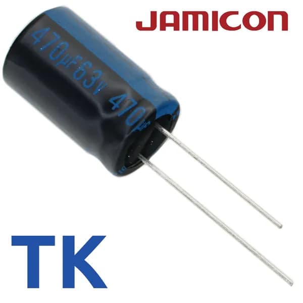 470мкФ 63В / TK / 13x21 / 105 С / конденсатор электролитический (4шт)