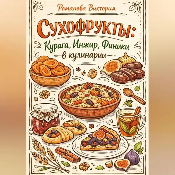 Сухофрукты: курага, инжир, финики в кулинарии | Романова Виктория | Электронная аудиокнига