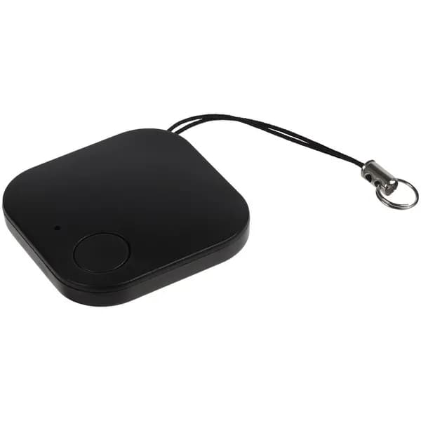 Трекер для поиска вещей ключей мини на подарок iTrack Easy черный, размер 3,5x3,5x0,5 см подарок мужчине парню папе