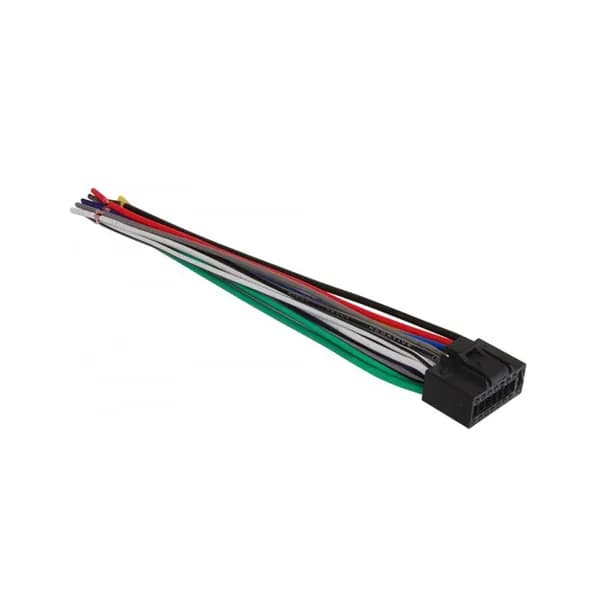 Разъём 16 pin для автомагнитолы Kenwood DPX, KDC, KMD, KRC, PC R, Z серии/ JVC KD, KS серии кабель акустический
