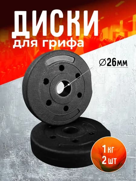 Very good store Диски для штанги, 2 кг, диаметр диска: 15.5 см