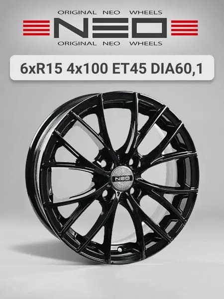NEO N573 Колесный диск Литой 15x6" PCD4х100 ET45 D60.1