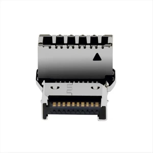Адаптер USB3.1 10G Type-E 90 градусов, фронтальный, Type-C, тип B