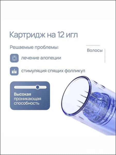 Набор эксклюзивных наноигл MesoBox для дермапена, 10 картриджей