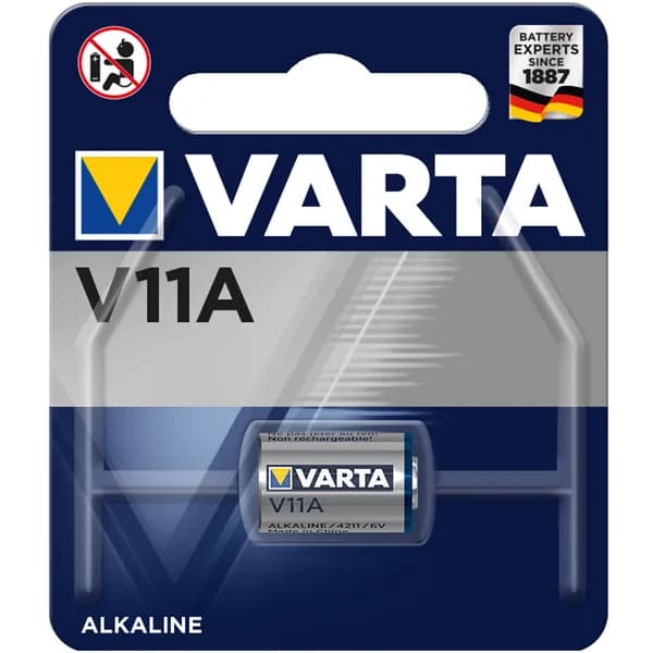 Батарейка щелочная VARTA V11A 6В