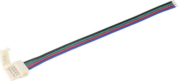 Коннектор 3шт RGB 10мм (15см-разъем) IEK