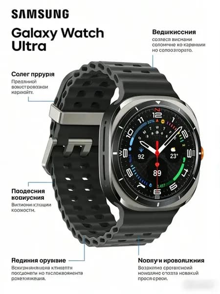 Galaxy Watch Ultra — не боится ничего