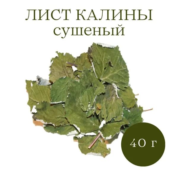 Лист калины (сушеный)