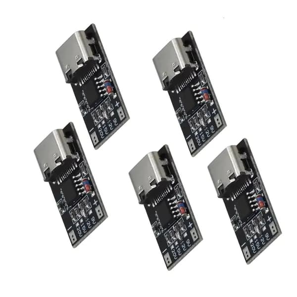 5шт Модуль быстрой зарядки Type C с детектором 9V/12V/15V/20V, - 9V