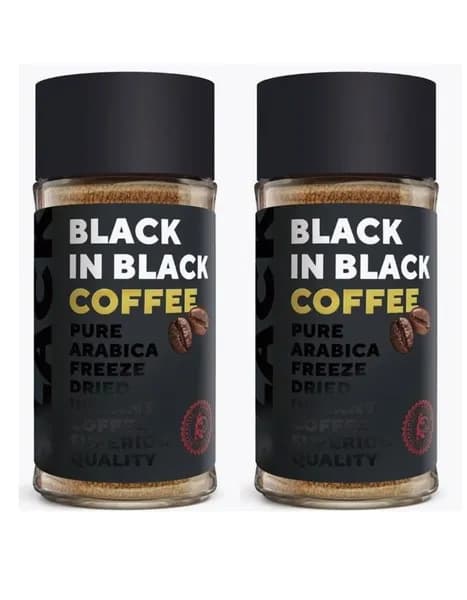 Кофе растворимый Black in black ст/б 85 грамм - 2 штуки