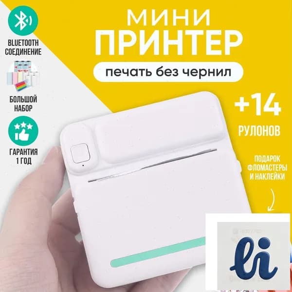 Мини-принтер термо, Монохромный