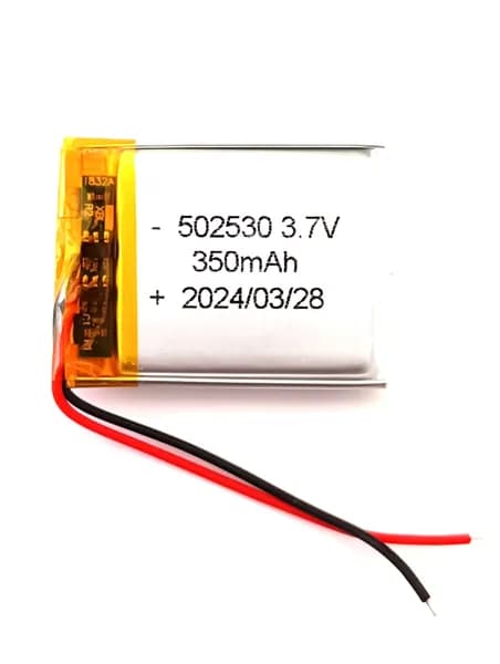 Ausdom M09 аккумулятор для беспроводных наушников 3.7v 350mAh 5x25x30 502530 батарейка подходит на блютуз наушники и гарнитуры Терабайт Маркет