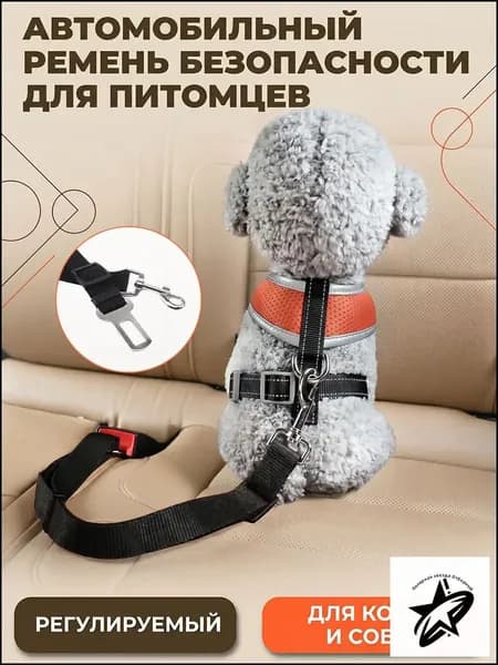 Ремень безопасности для собак в машину