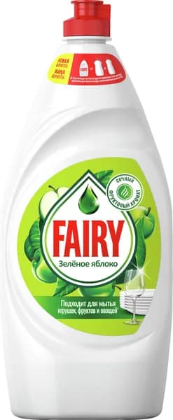 Средство для мытья посуды FAIRY Зеленое яблоко, 900мл