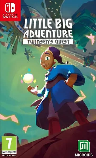 Игра Little Big Adventure Twinsens Quest Switch Русская Версия Картридж на Nintendo Switch