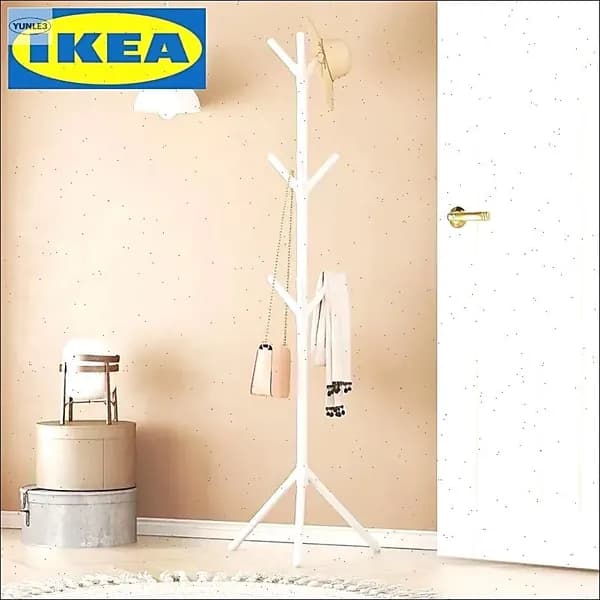 IKEA Вешалка напольная abs пластик белый