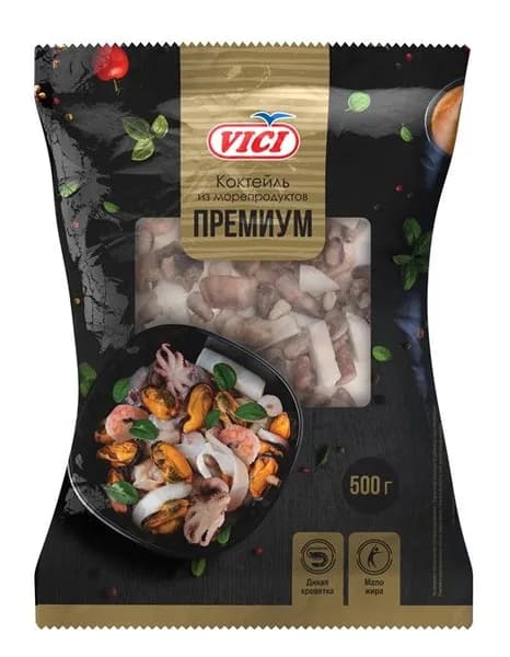 Морской коктейль 500 г, VICI, замороженный