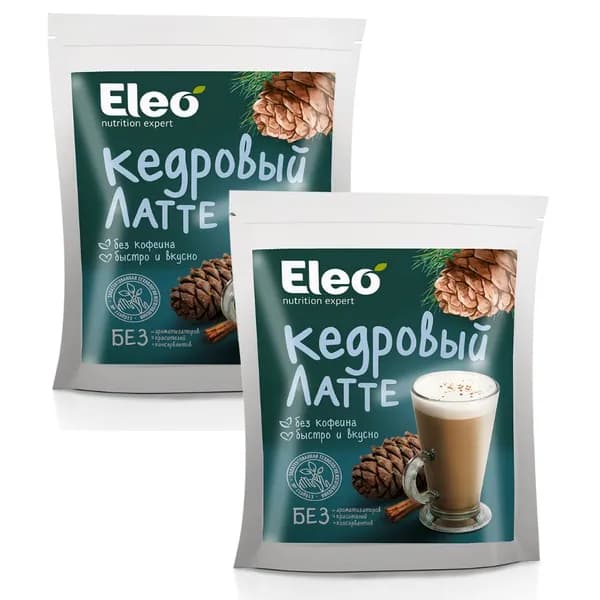 Набор " Кедровый латте с сахаром" 2шт по 150гр.,Eleo