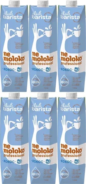 Nemoloko Напиток кокосовый Professional, 1 л, 6 шт в коробке