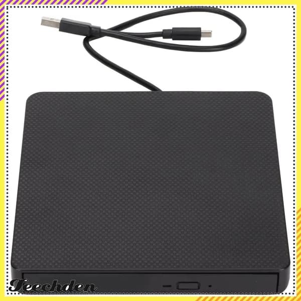 Ультратонкий внешний DVD-привод, надежный, для MacBook и Windows