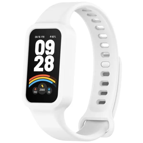 Ремешок для Xiaomi Smart Band 9 Active / Redmi Smart Band 3 сменный силиконовый ремешок чехол 9active