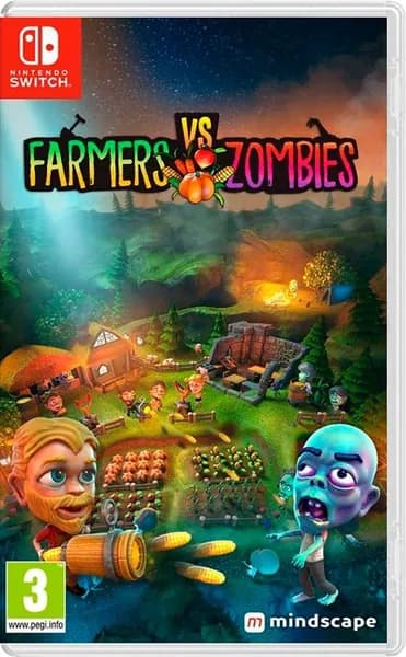 Игра Farmers vs. Zombies (русские субтитры) для Nintendo Switch