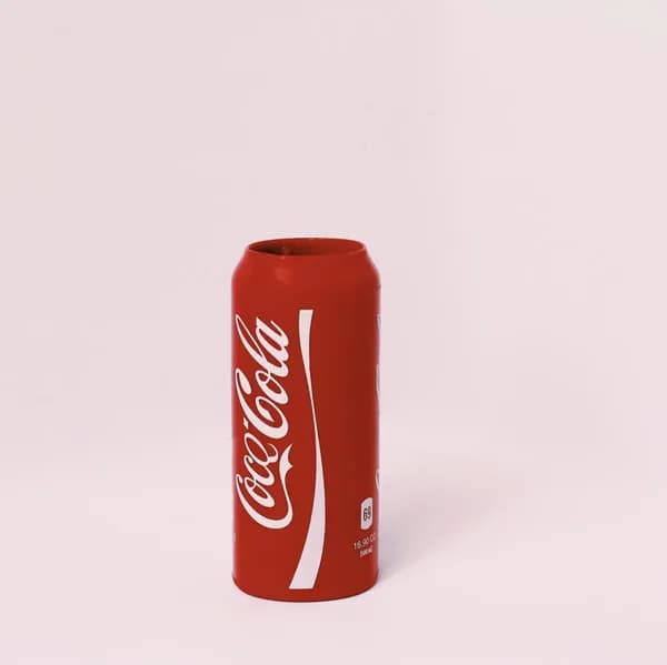 Чехол на пивную банку Сoca-cola силиконовый 500мл