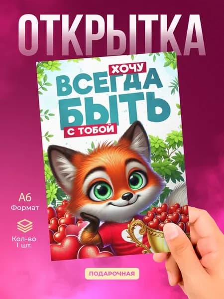 Открытка любимому