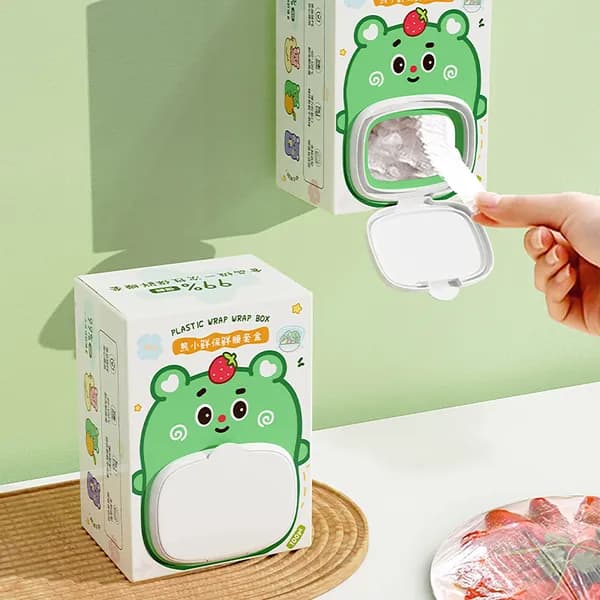 Коробка для хранения одноразовых пакетов для хранения свежих продуктов