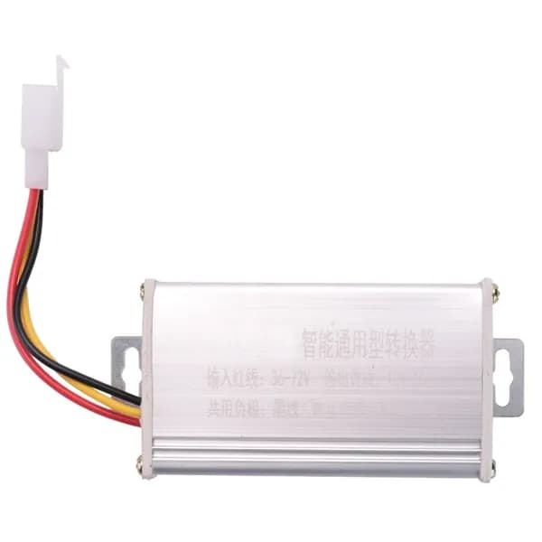 Преобразователь DC 36V/48V/60V/72V в 12V 10A для электровелосипеда, понижающий уровень напряжения