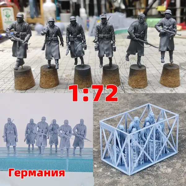Cor 1/72 сборная модель солдат