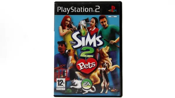 The Sims 2 Pets (PS2, Английский язык) Винтаж
