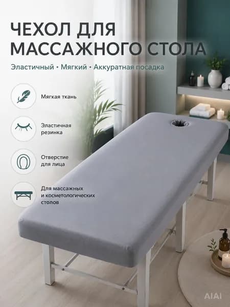Эластичный чехол для массажного стола высокая плотность, мягкая трикотажная ткань, удобство и комфорт для СПА и салонов красоты все размеры и цвета185X60CM 190X70 190X80CM