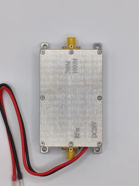 FPV Усилитель радиосигнала 700-1050 MHz 50W для НСУ бустер