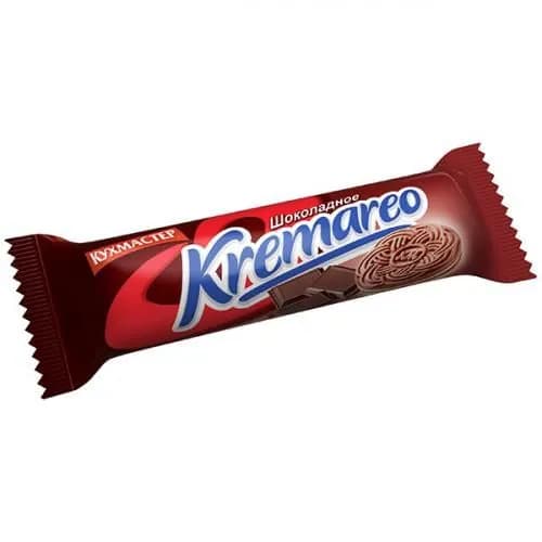 Кухмастер Печенье сахарное Kremareo шоколадное, 100 г