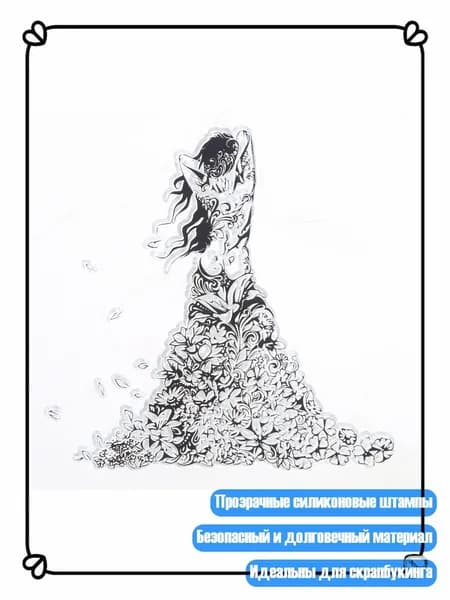 Винтажные прозрачные силиконовые штампы с животными для скрапбукинга и рукоделия, 5