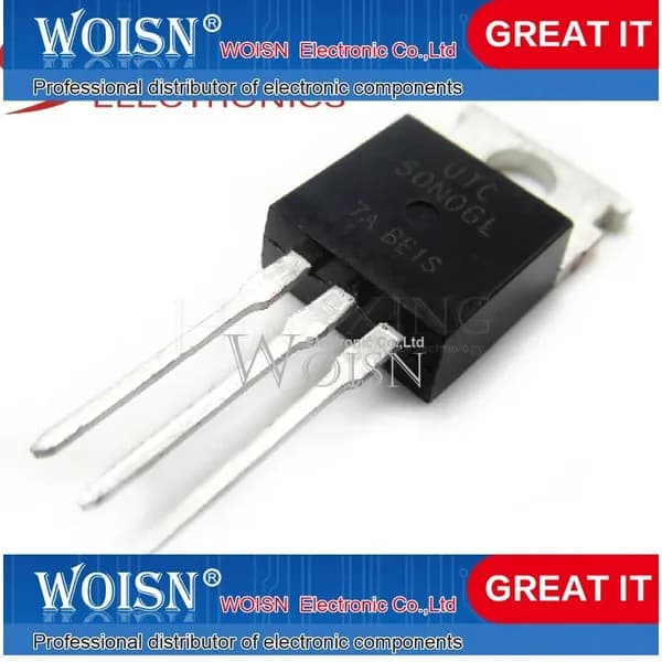 5шт UTC50N06L UTC50N06 TO-220 Интегральная схема