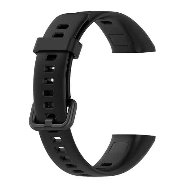 ремешок для Huawei Band 4, чёрный, 22 г, силикон