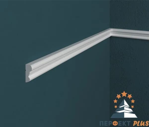 P25 Декоративный молдинг для стен из дюрополимера под покраску Perfect Plus