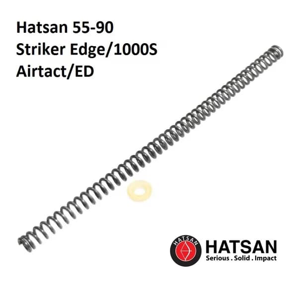 Усиленная витая пружина Hatsan 55-90, Striker Edge, AirTact/ED + манжета