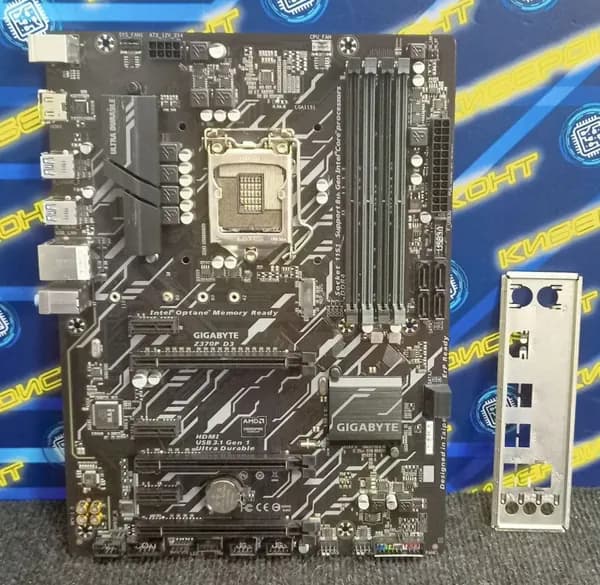 Gigabyte Z370P D3, DDR4, Материнская плата