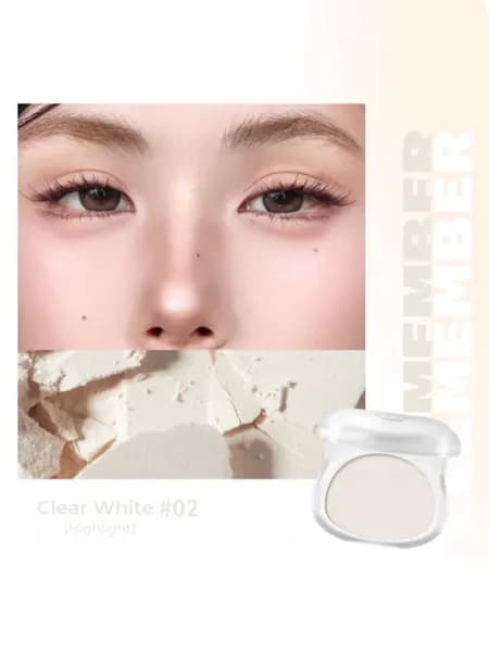 Хайлайтер для лица LEEMEMBER Little Bear - 02 Clear White