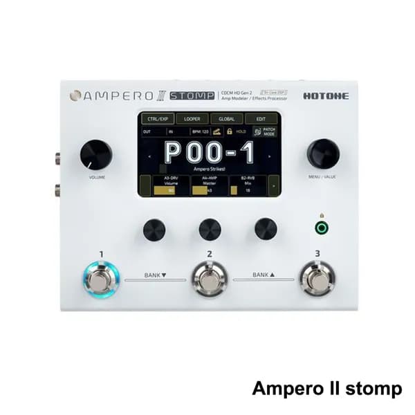 Устройство для моделирования усилителей и обработки эффектов Hotone Ampero Mini Yellow